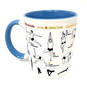 The Unemployed Philosophers Guild How To Yoga Mug Poses Coffee Cup Zen Gift